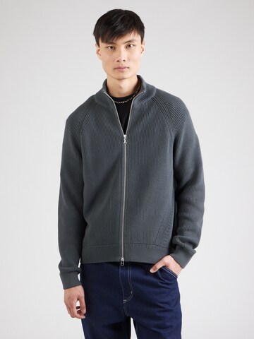 ARMEDANGELS Strickjacke 'AARTYOM' (GOTS) in Grau: Vorderseite
