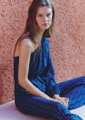 MANGO TEEN Jumpsuit 'Gabriela' in Blue
