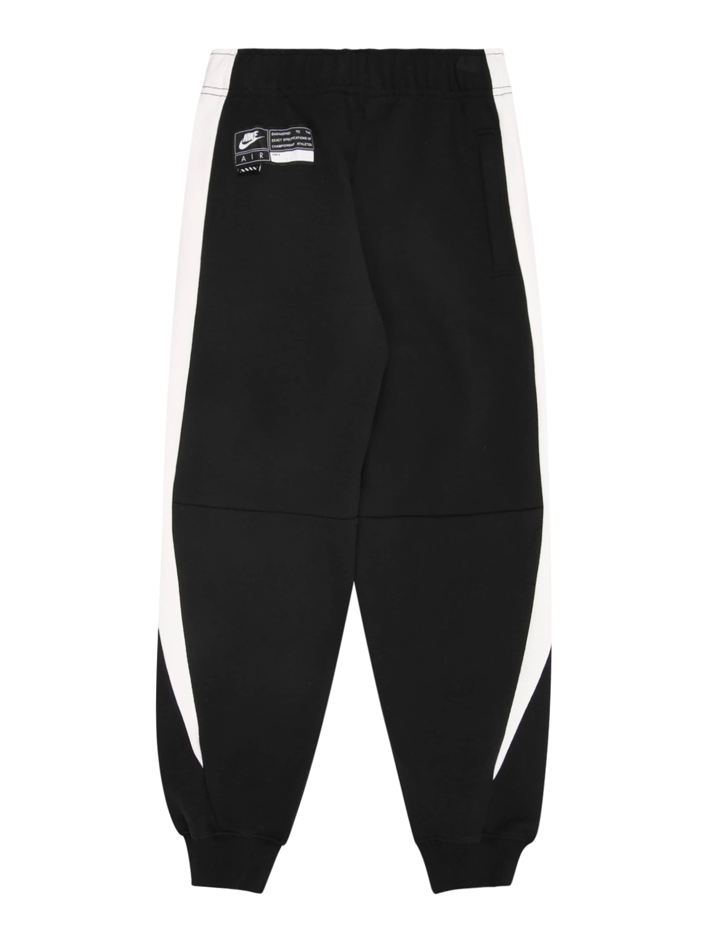 juoda Nike Sportswear Siaurėjantis Kelnės 'AIR'