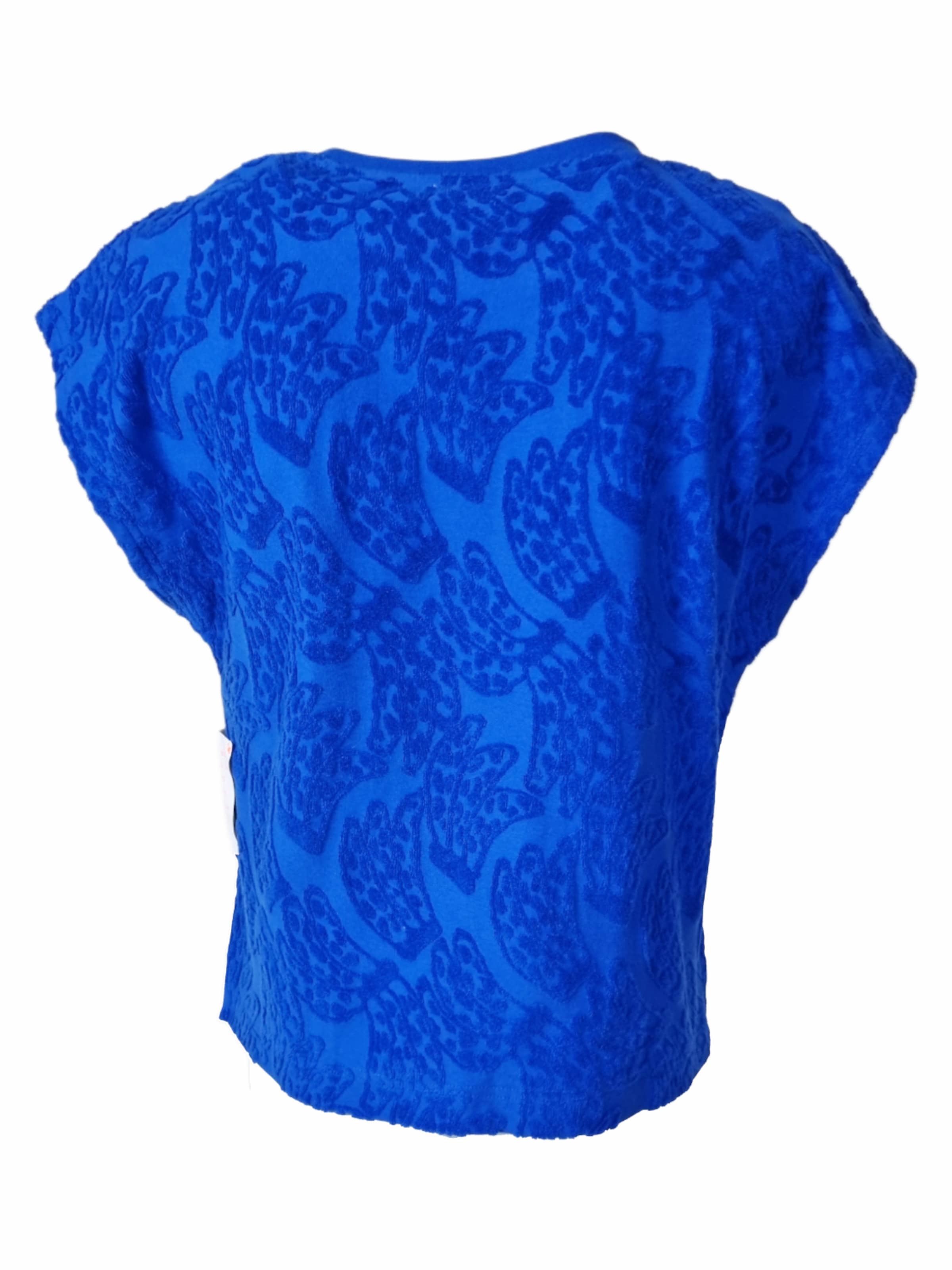 LIKS. Munich Shirt 'Frottee' in Blue