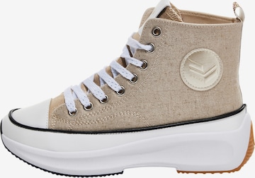 Kaporal High-top trainers in Beige: front