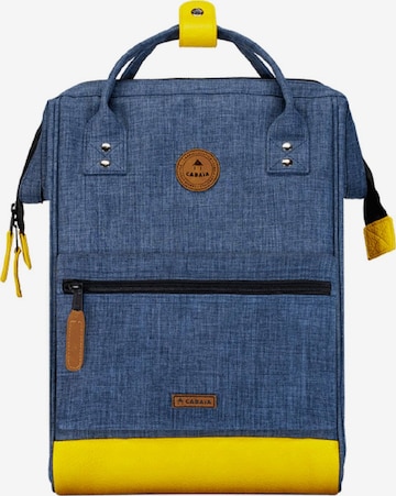 Cabaia Backpack in Blue: front