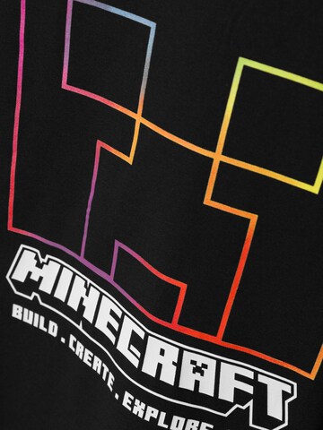 NAME IT Shirt 'Jinko Minecraft' in Black