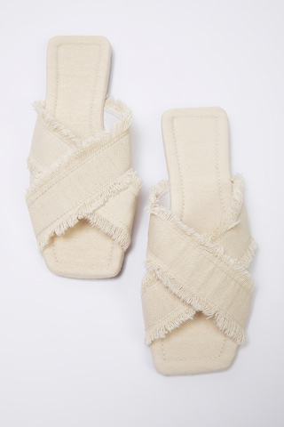 Trendyol Muiltjes in Beige