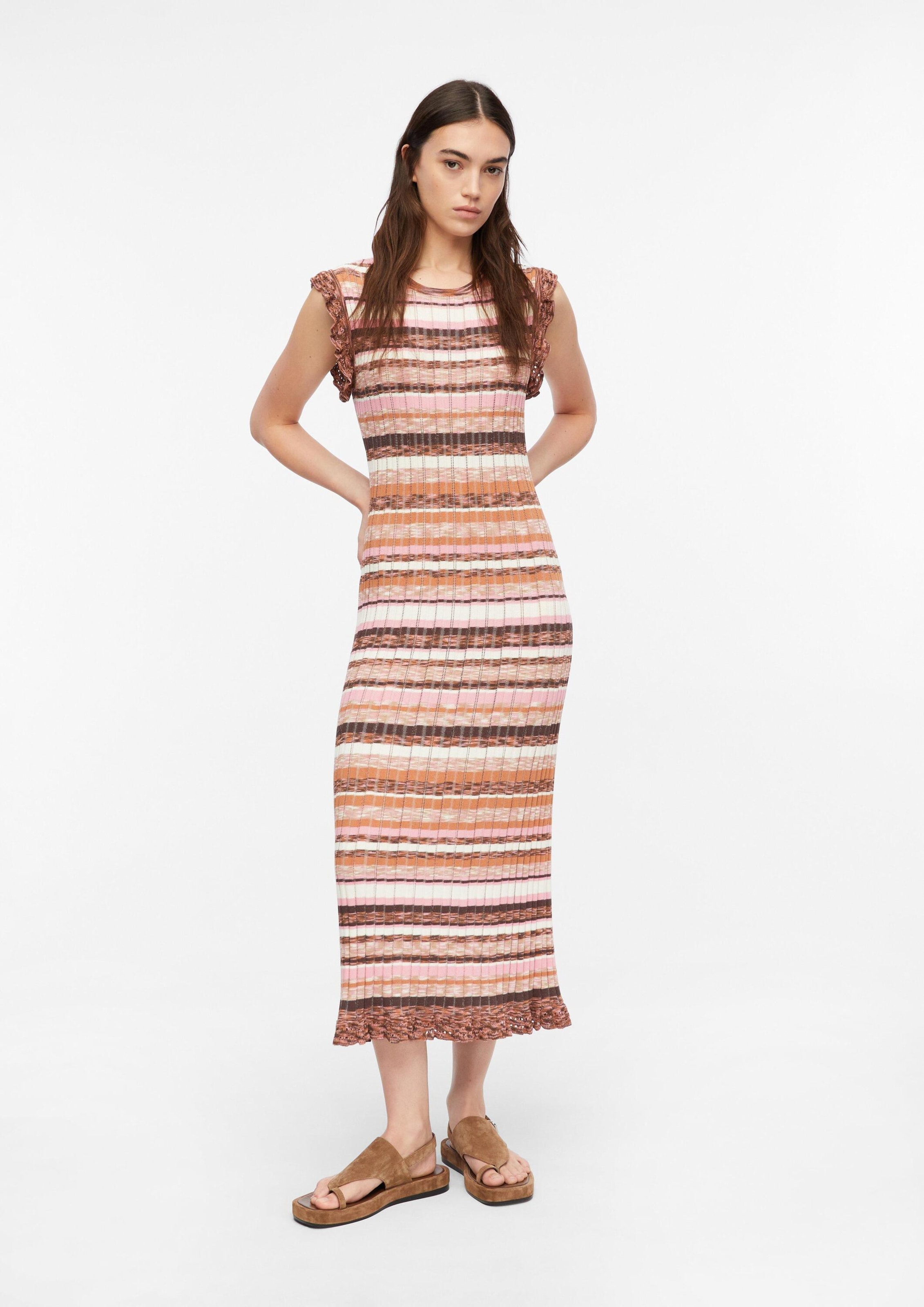 COMMA Kleid in Beige