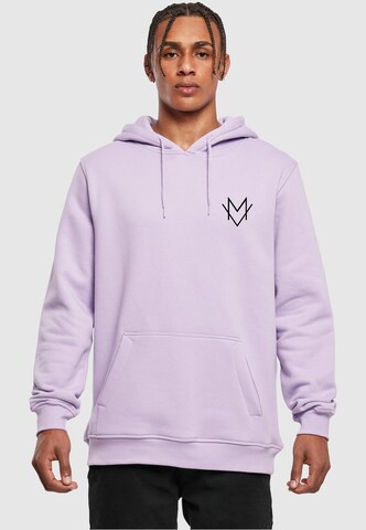 Merchcode Sweatshirt in Lila: Vorderseite