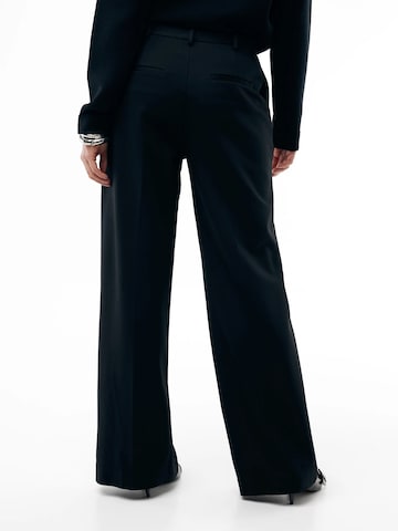 MEXX Wide leg Byxa 'Poppy' i svart