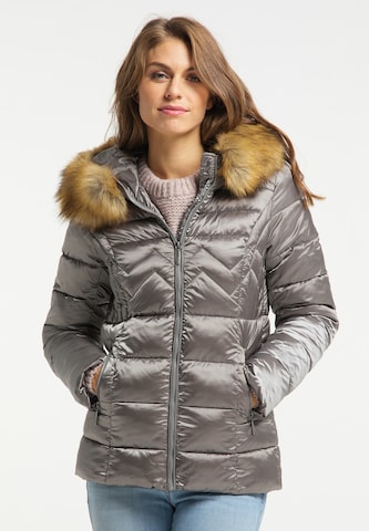 Usha Winter jacket in Grey: front