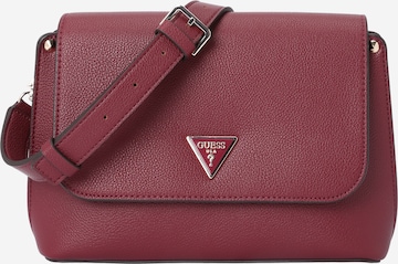 GUESS Olkalaukku 'MERIDIAN II' värissä punainen: etupuoli