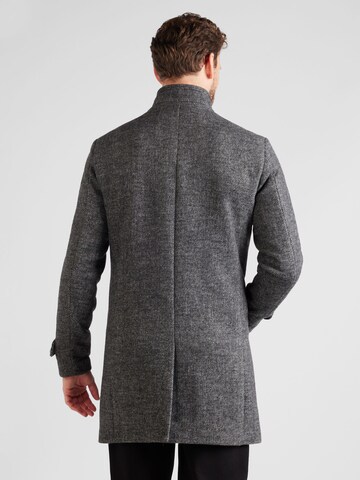Manteau mi-saison 'MELTON' JACK & JONES en gris
