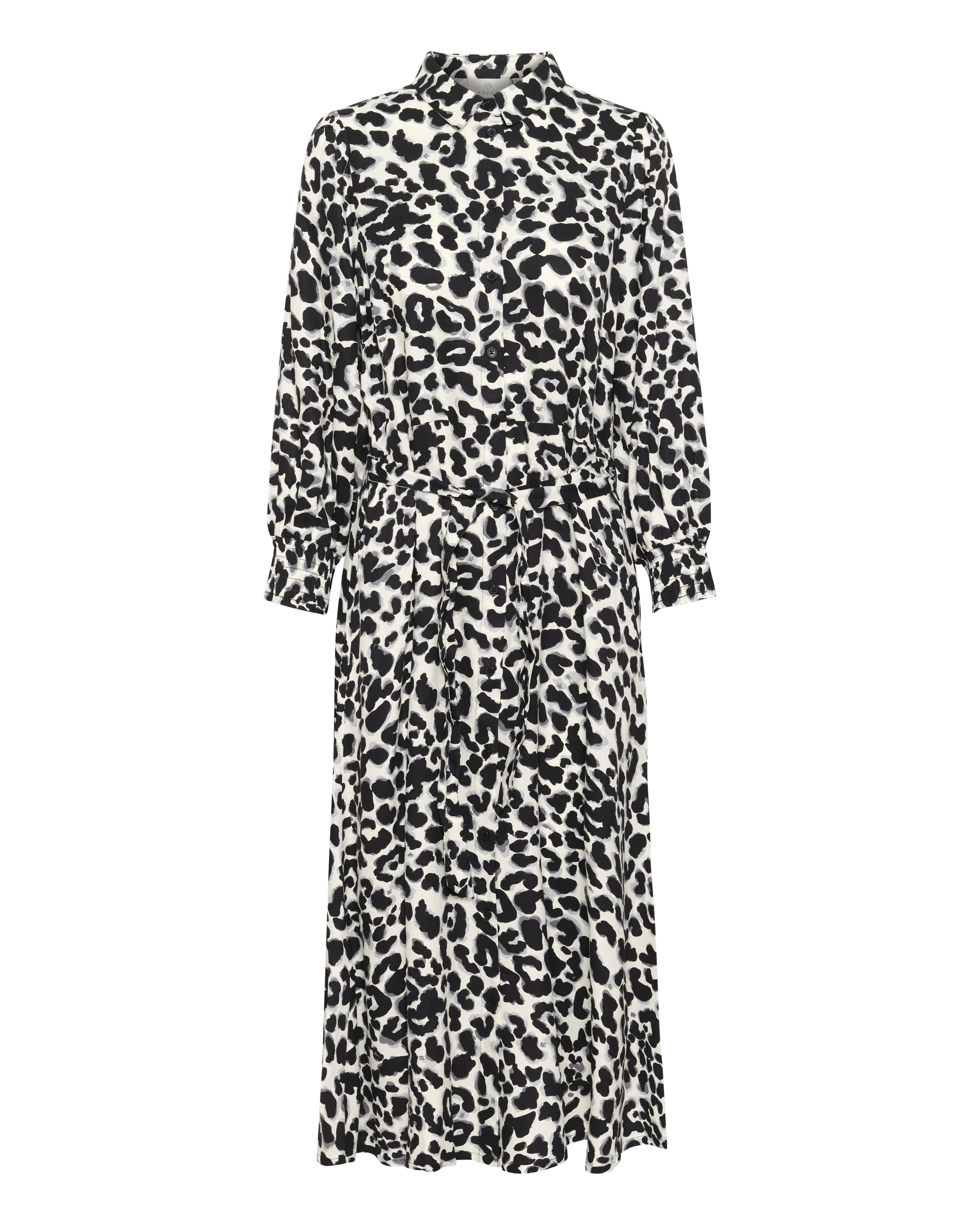 Kaffe Blousejurk 'Emina' in Grijs: voorkant