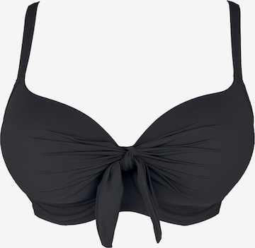 SugarShape Bikini Top 'Valencia' in Black: front