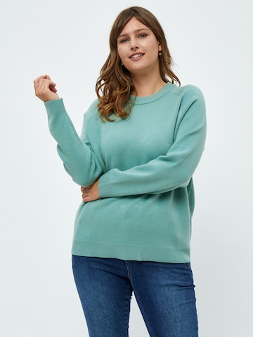 Pullover 'Rosalia' di Peppercorn in verde: frontale