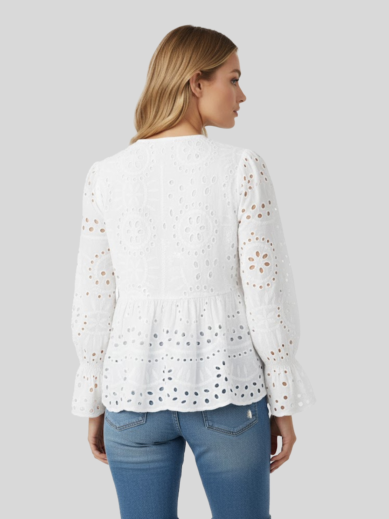 LapaPlus Blouse in Wit