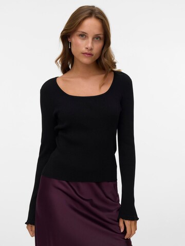 VERO MODA Pullover 'VMWONDER' i sort: forside