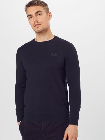 Pull-over Superdry en bleu : devant