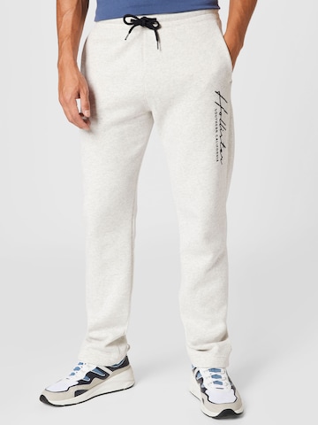 HOLLISTER Regular Broek in Grijs: voorkant