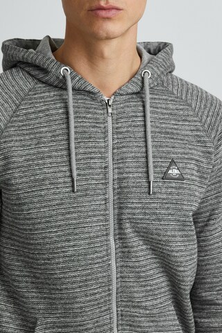 BLEND Zip-Up Hoodie 'Nuka' in Grey