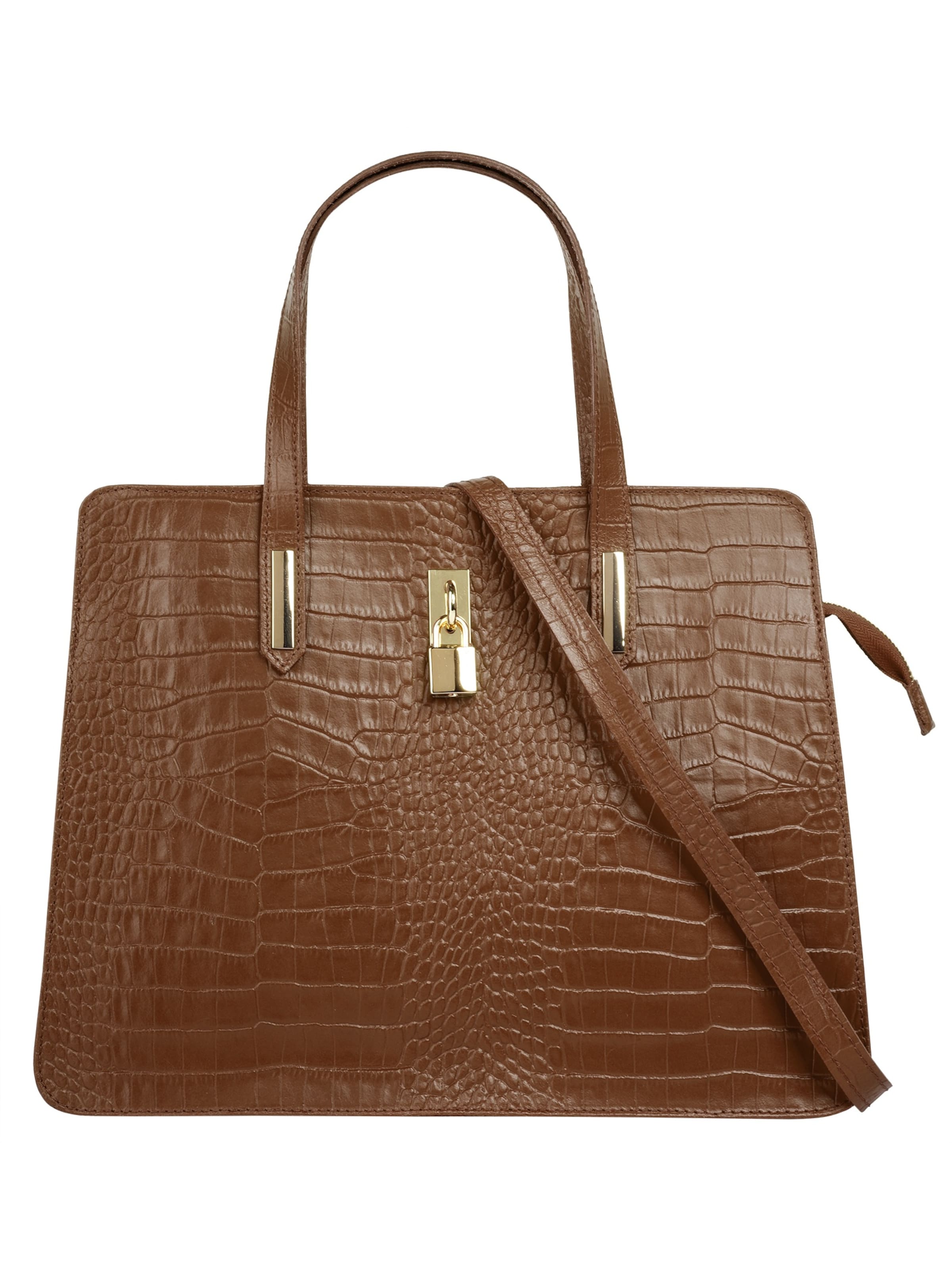 Cluty Handtasche‌‌‌‌‌‌‌‌‌ in Braun: Vorderseite