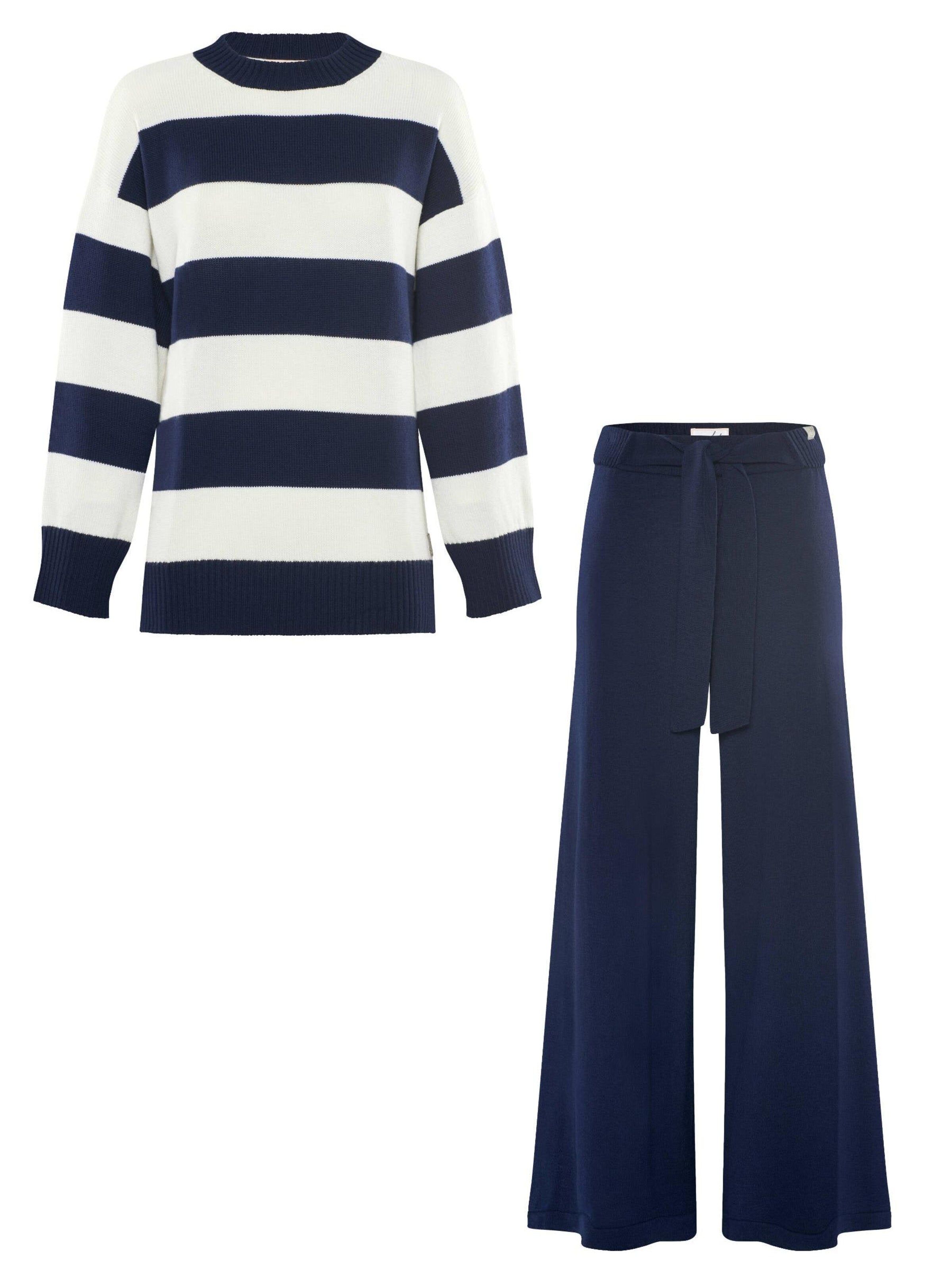 Abito da casa 'LOUNGEWEAR SET  - Pullover Felia & Pants Bailey' di YOU LOOK PERFECT in blu