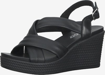IGI&CO Strap Sandals in Black, Item view