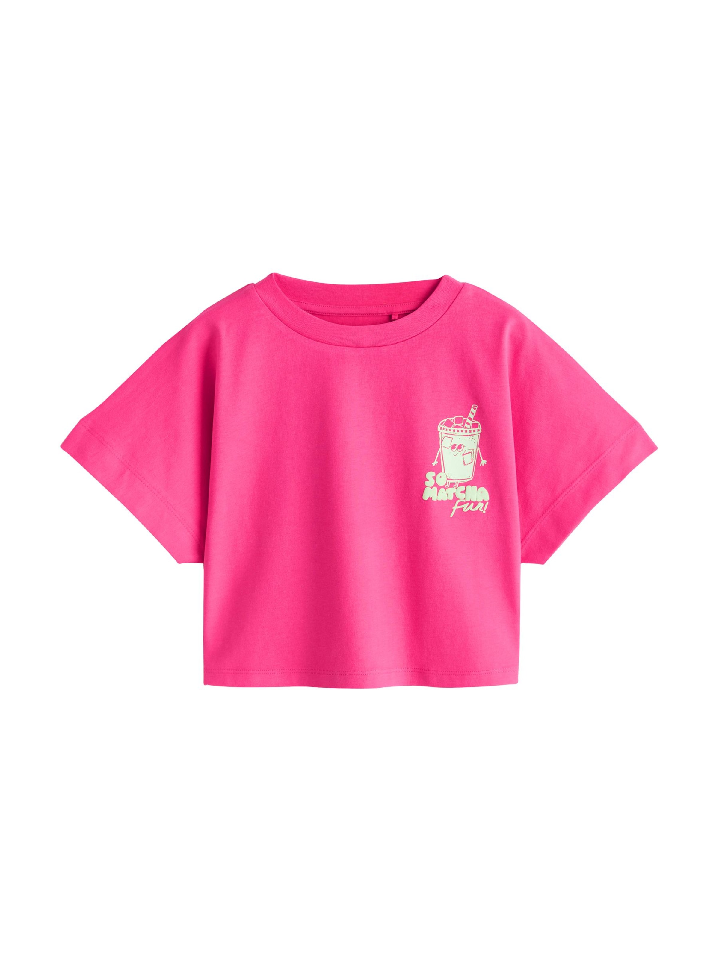 Next Shirt in Mint / Pink, Item view