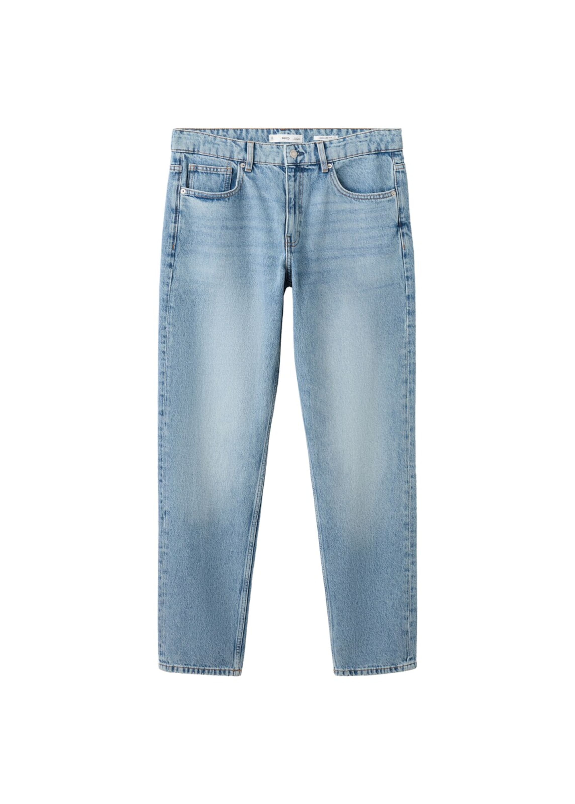 MANGO MAN Regular Jeans 'Bobl' in Blue: front