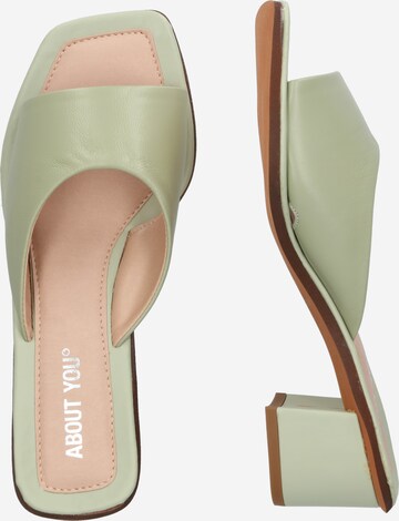 ABOUT YOU Sandals 'Luca' in Green