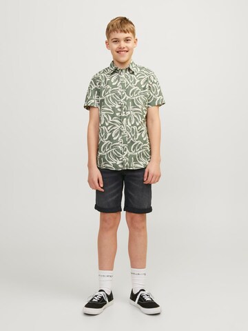 Jack & Jones Junior Slim fit Jeans 'JJIRick JJOriginal' in Black