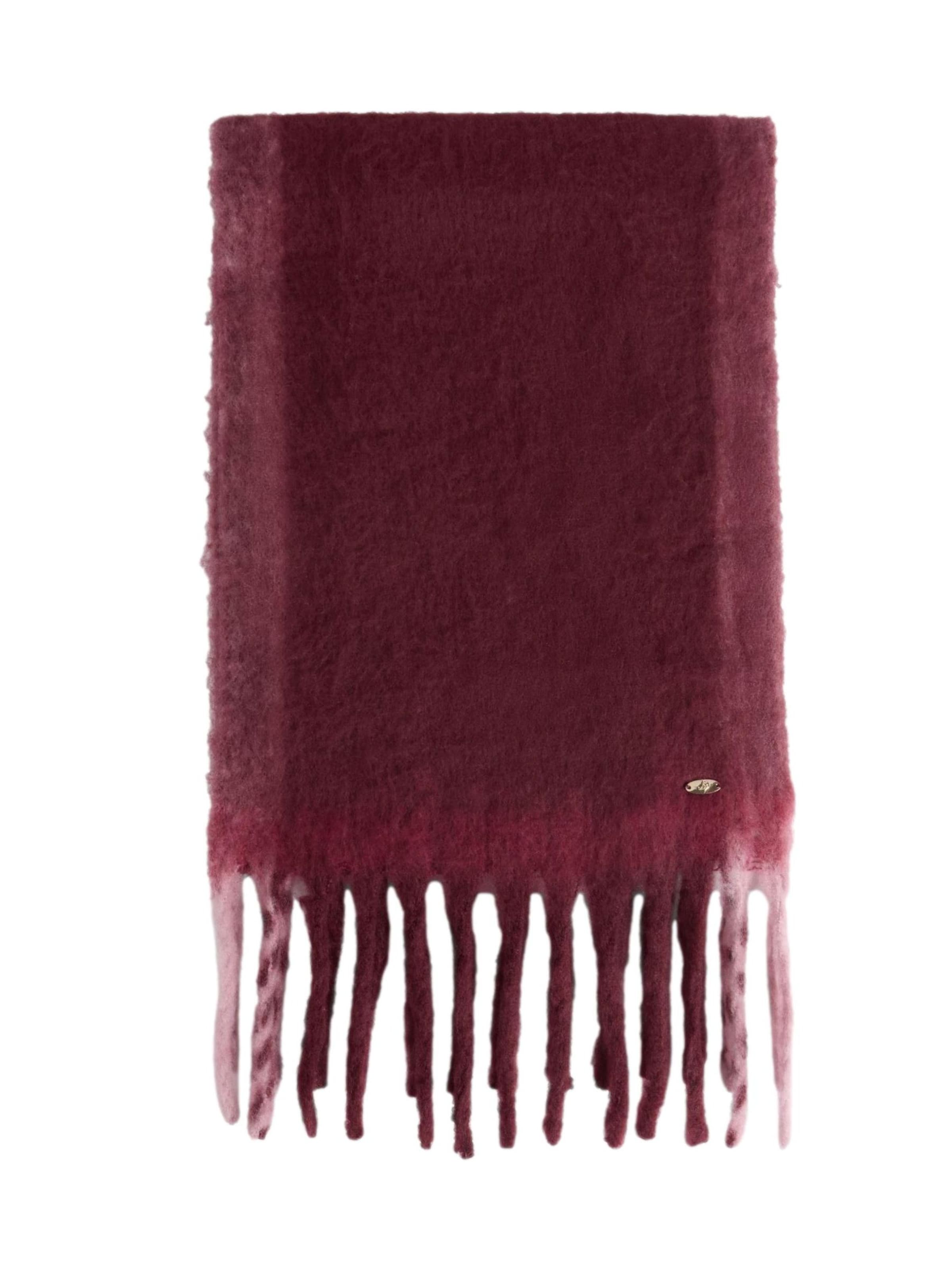 Lipsy Szalik w kolorze czerwony: przód