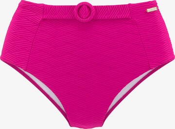 SUNSEEKER Bikini Bottoms in Pink: front