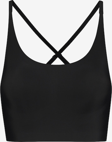 Haut modelant Bye Bra en noir : devant