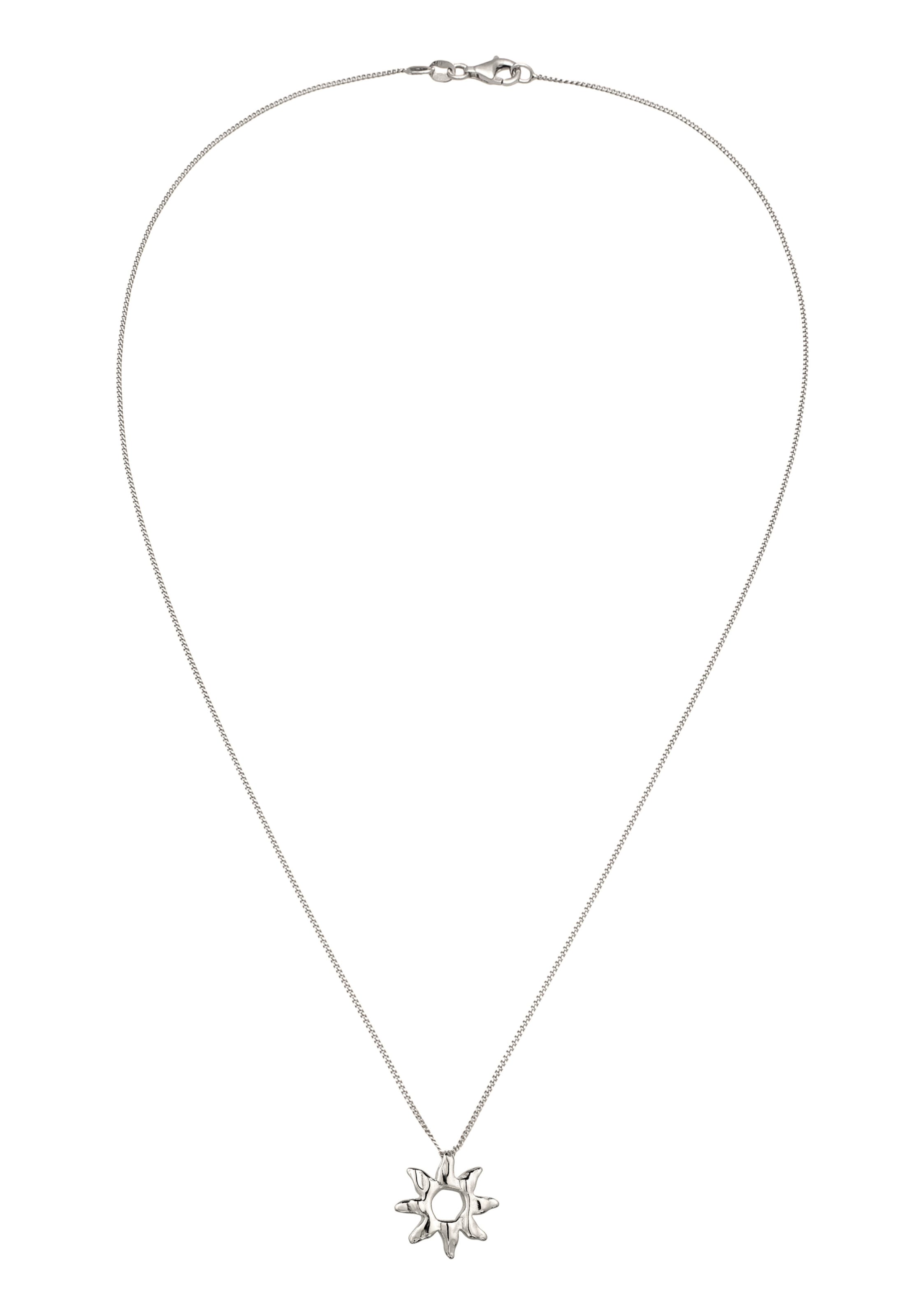 ELLI Ketting in Zilver: voorkant