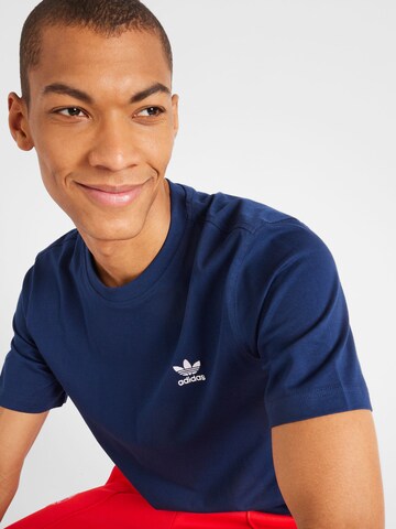 ADIDAS ORIGINALS T-Shirt 'Trefoil Essentials' in Blau