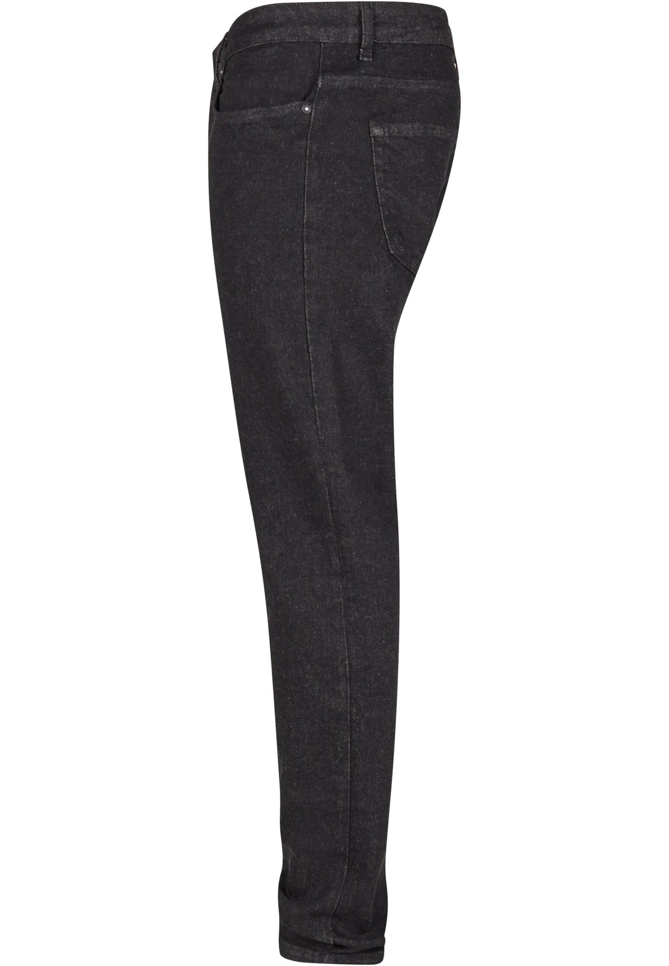 2Y Premium Regular Jeans in Schwarz