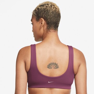 NIKE Bralette Sports Bra in Purple