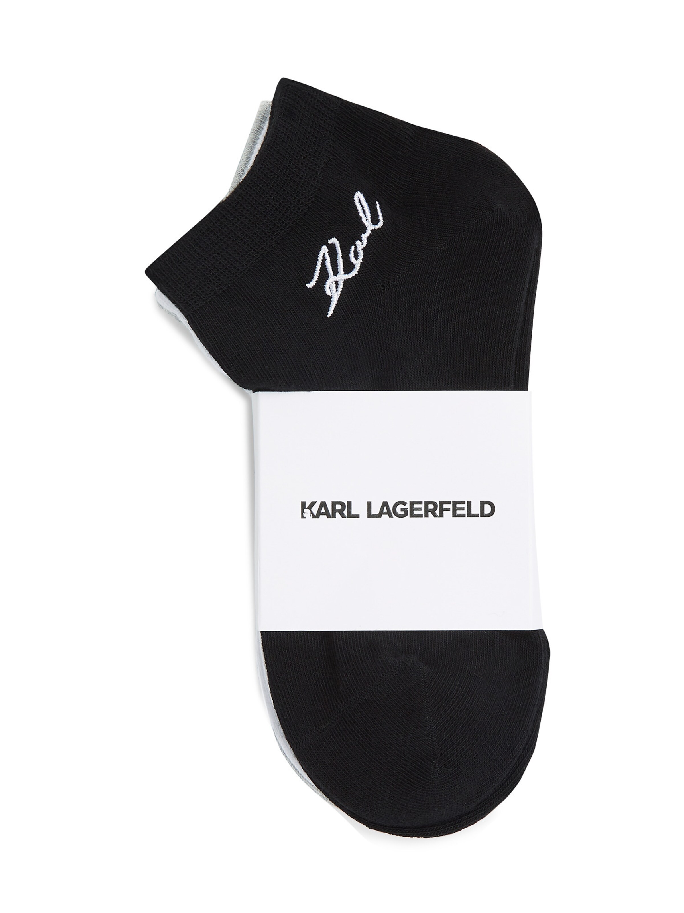 pelēks Karl Lagerfeld Zeķes