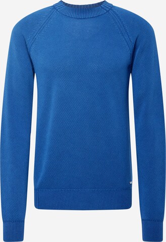 HUGO - Pullover 'Sdip' em azul: frente