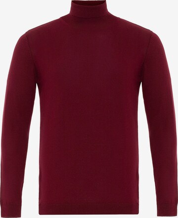 Antioch Sweater in Red: front