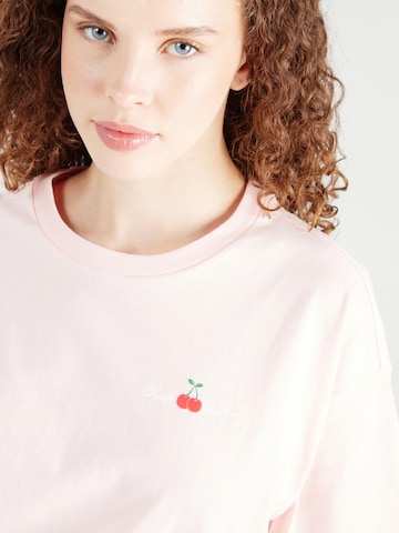 T-shirt 'CHUCK TAYLOR CHERRY INFILL' CONVERSE en rose