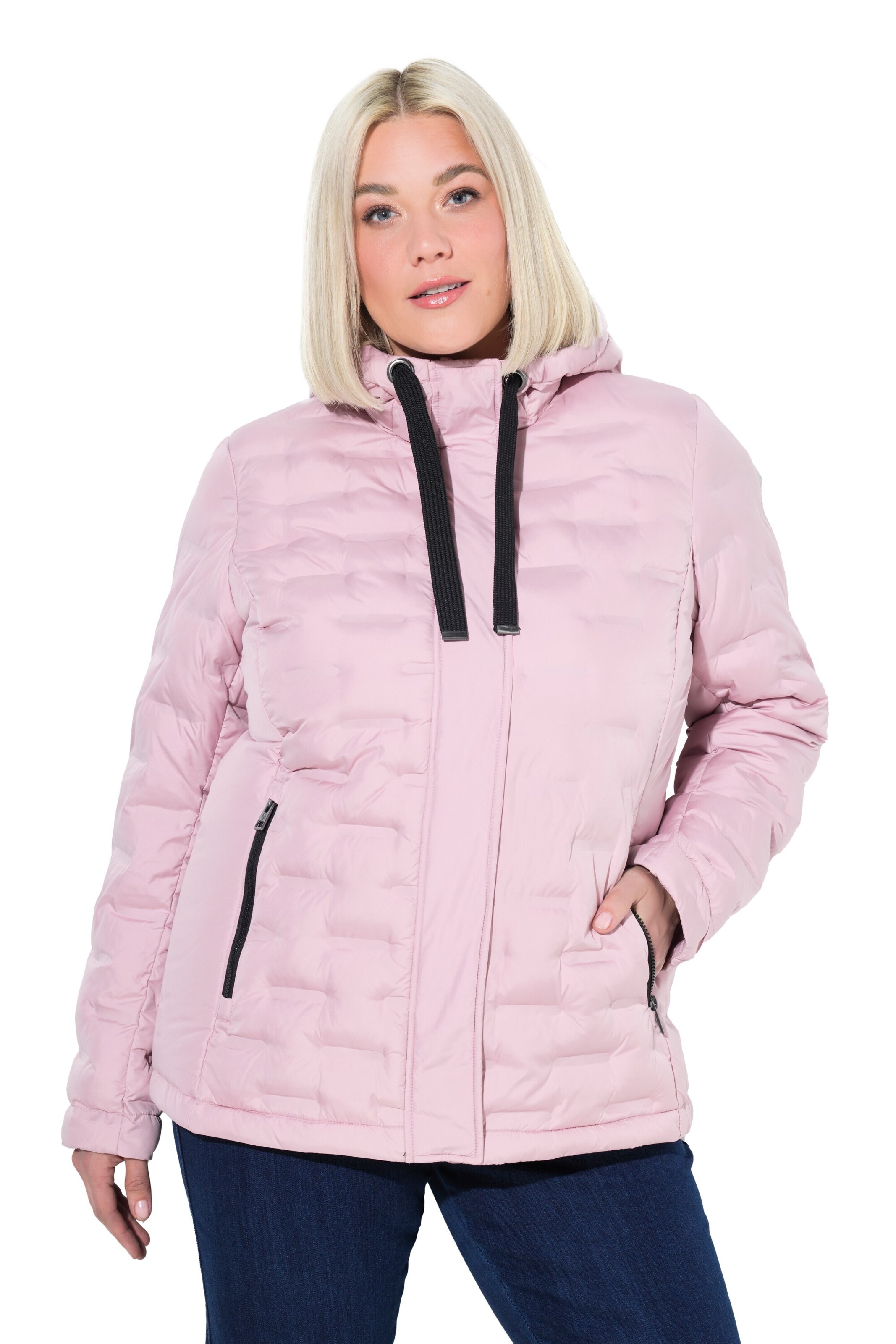 Ulla Popken Jacke in Pink: Vorderseite