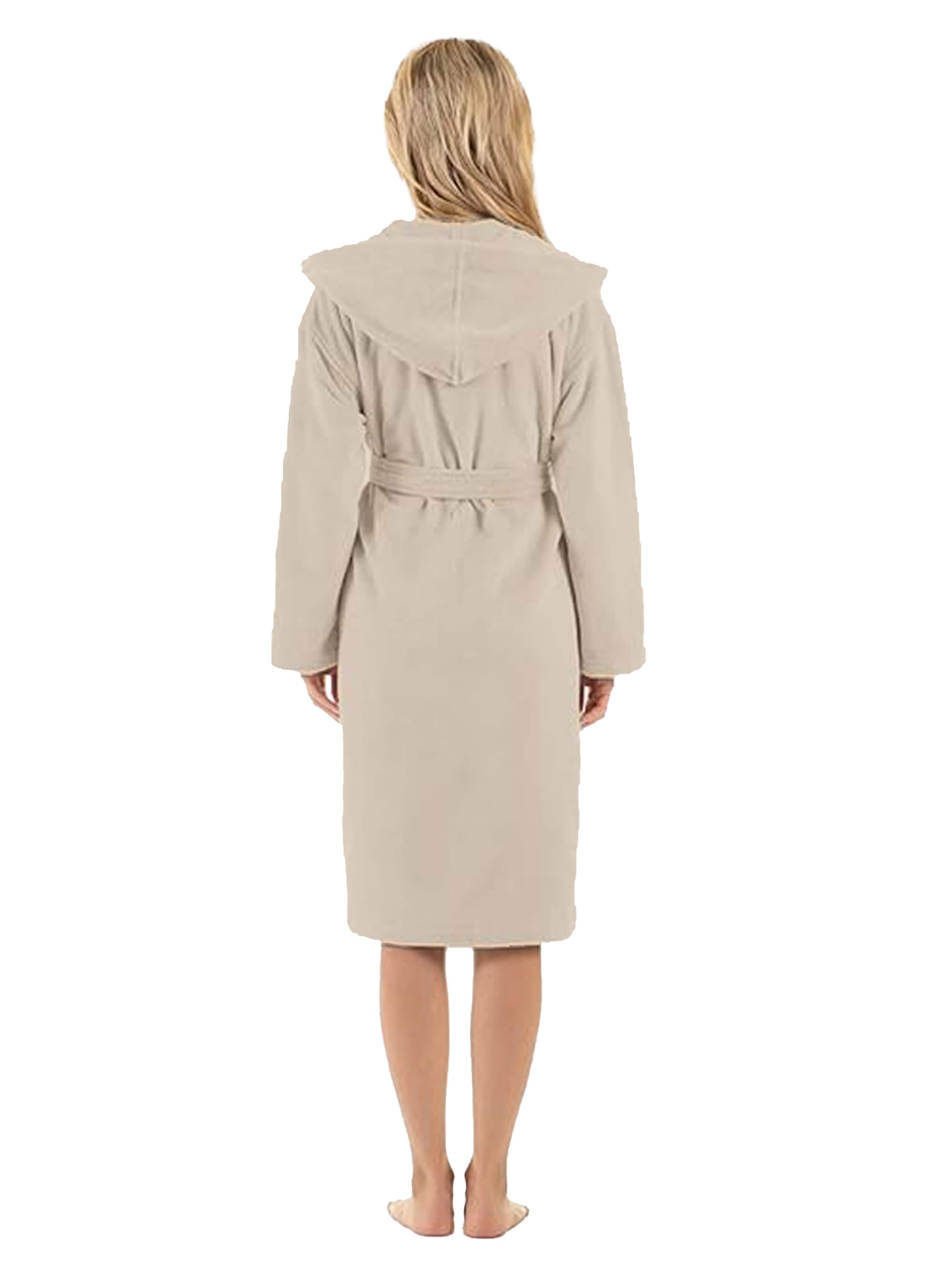 D’S Damat Bathrobe long in Beige