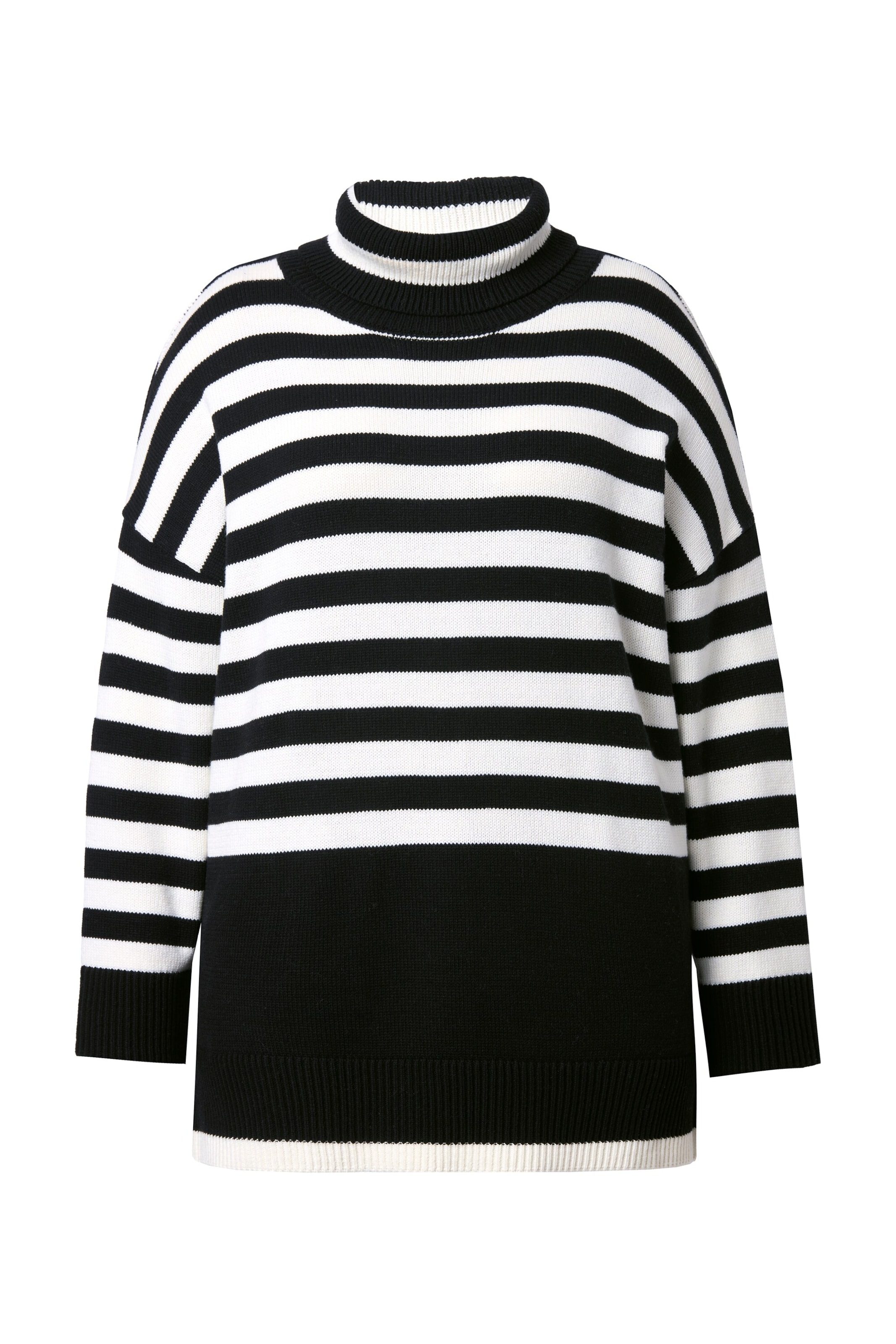 Ulla Popken Pullover in Schwarz: Vorderseite