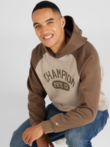 Champion Authentic Athletic Apparel Sweatshirt in Brown