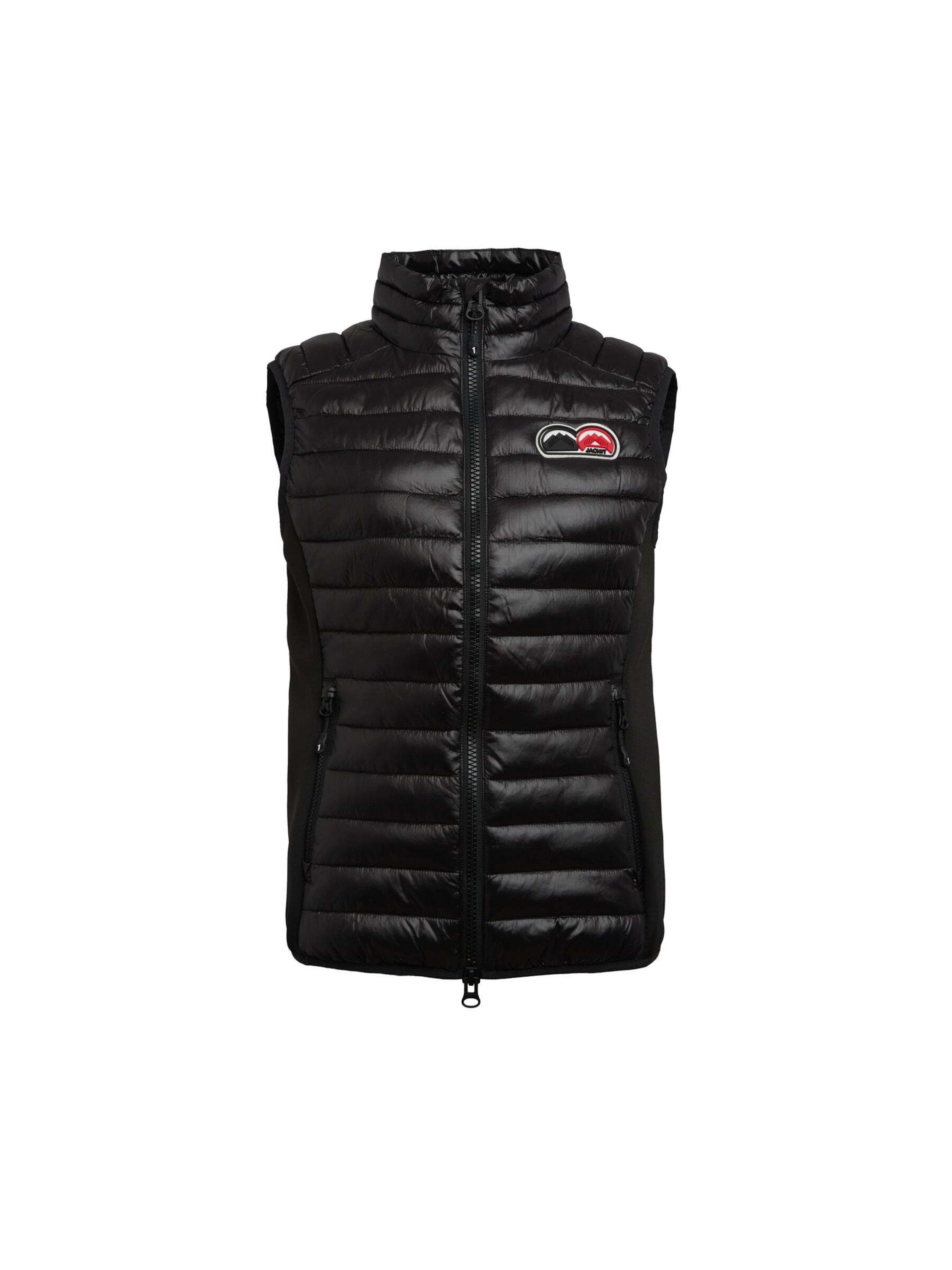JACK1T Gilet ' SPORTL1TE Leichte Weste 2.0 ' in Schwarz: Vorderseite