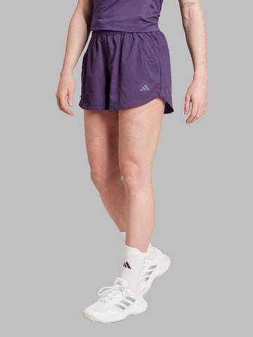 Loosefit Pantalon de sport 'CLUB' ADIDAS PERFORMANCE en violet : devant