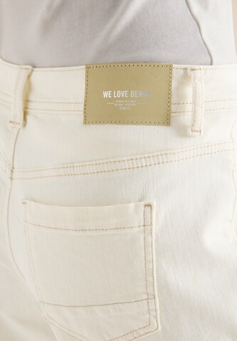 CECIL Wide Leg Jeans in Beige