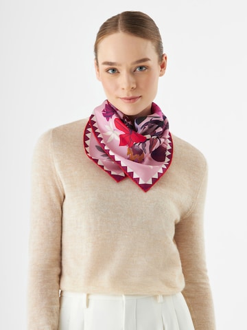 Foulard CODELLO en rose : devant