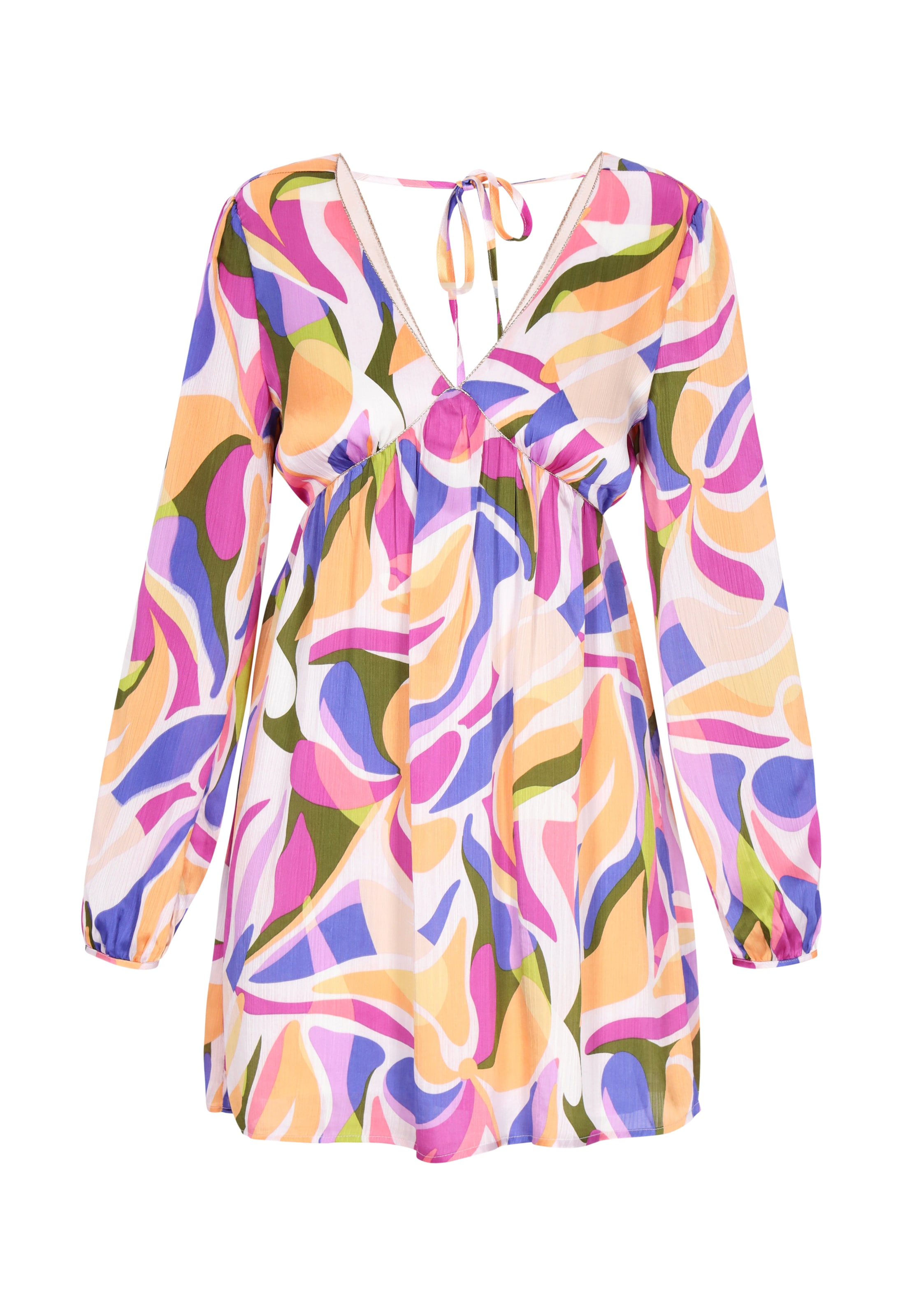 IZIA Šaty 'Fashion Look' – fialová: přední strana