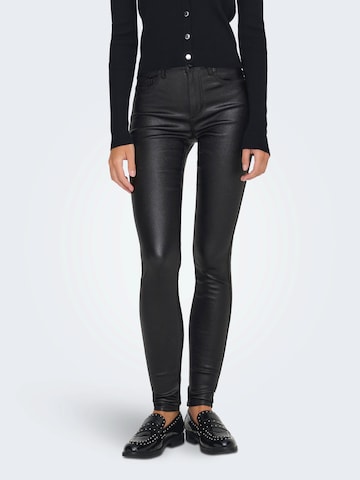 ONLY Skinny Jeansy 'ONLROYAL' w kolorze czarny: przód